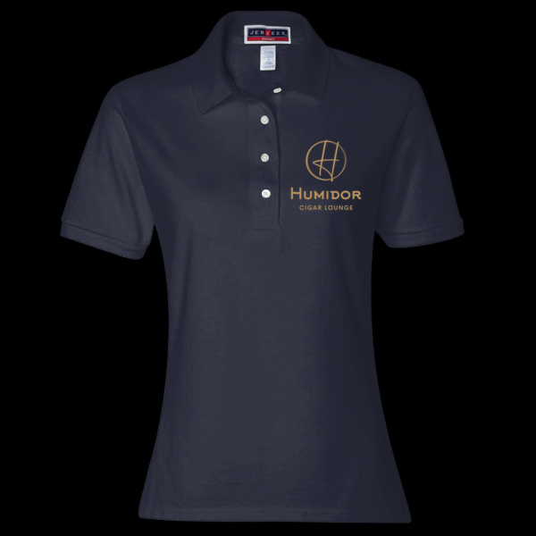 Women's Dri Fit Polo Shirt Navy Medium